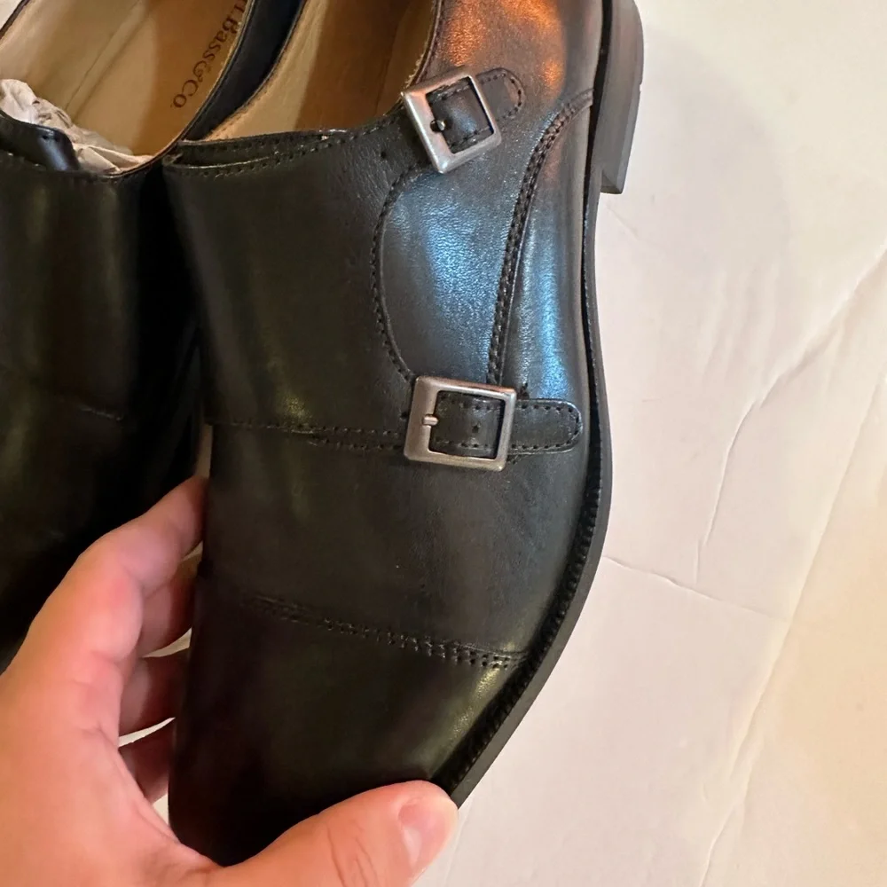 GH Bass Julian Double Monk Strap Dress Shoe